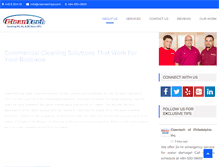 Tablet Screenshot of cleantechservicepro.com